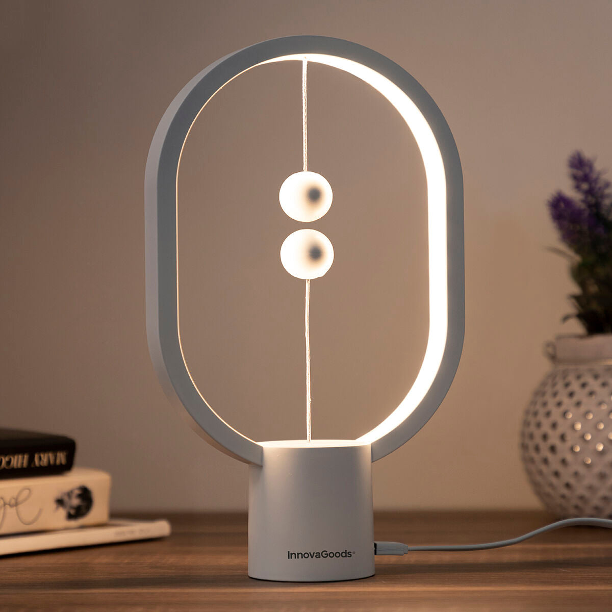 Balanslampa med magnetisk strömbrytare Magilum InnovaGoods MAGILUM