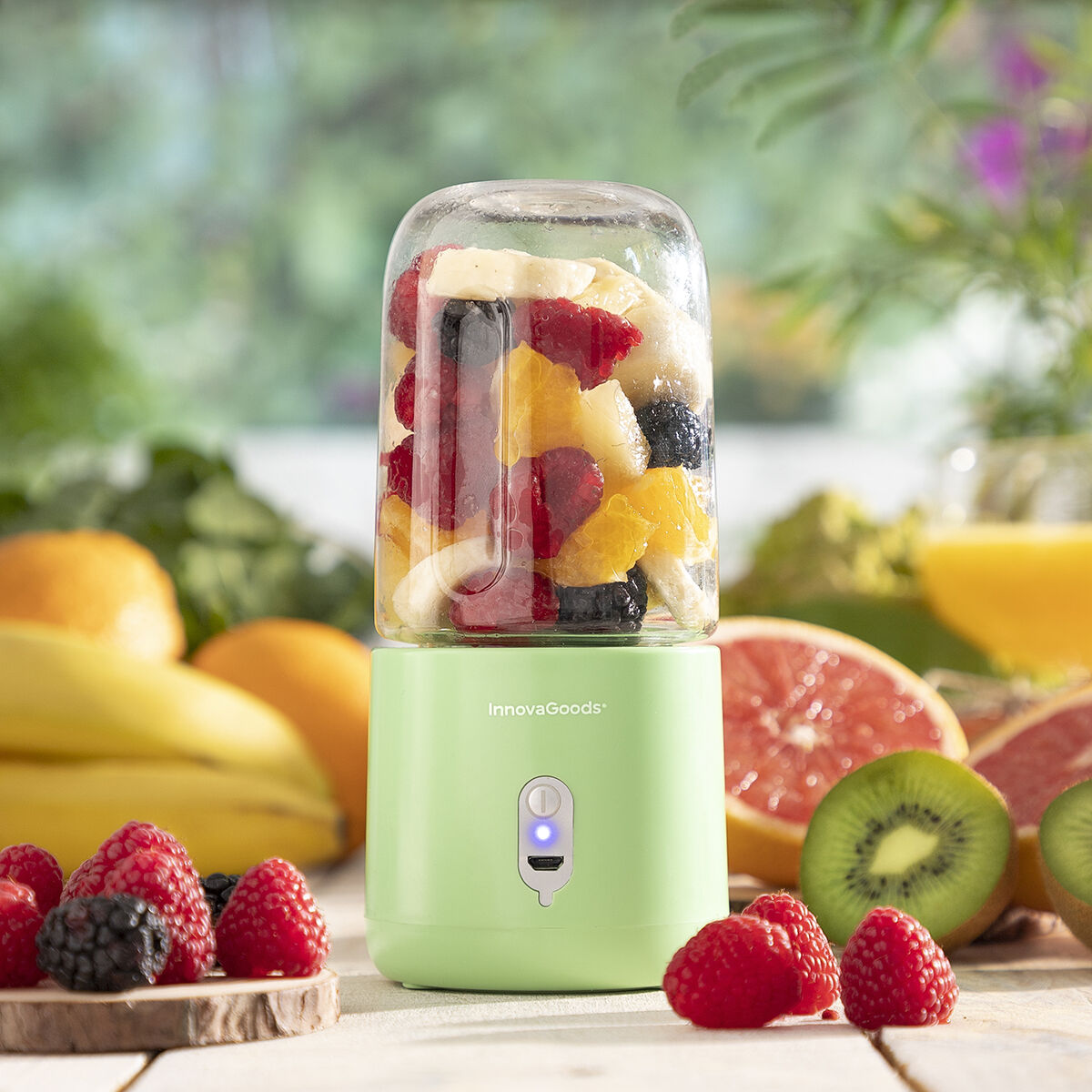 Bärbar uppladdningsbar koppmixer Blendyr InnovaGoods