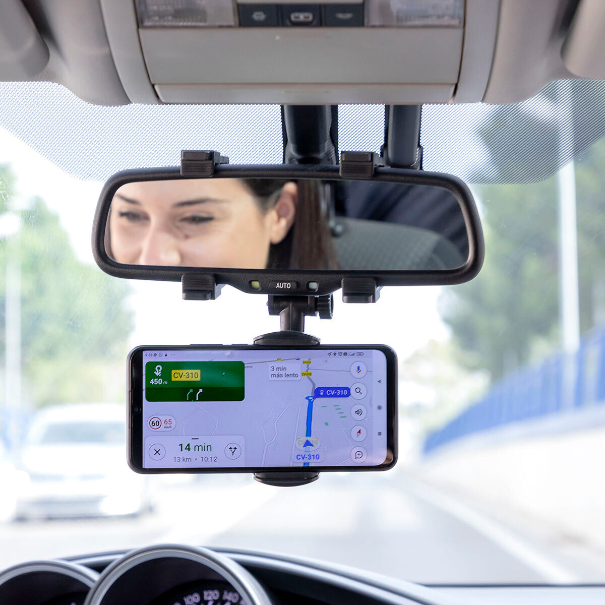 Smartphonehållare för backspegel Stropp InnovaGoods