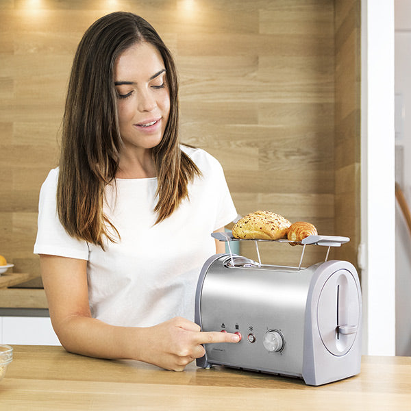 Brödrost Cecotec Steel&Toast 2S 800W
