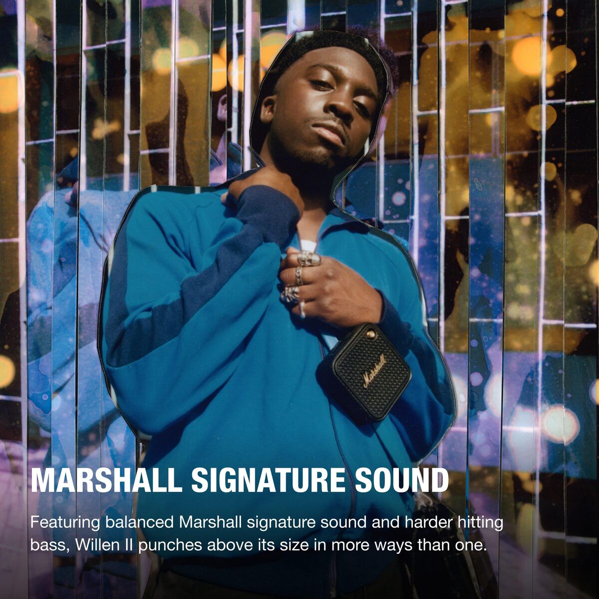 Bärbar Bluetooth Högtalare Marshall Willen II