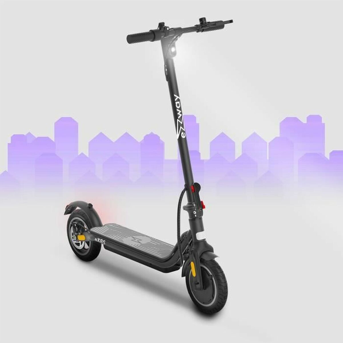 Elscooter EZWAY Svart 450 W 25 km/h