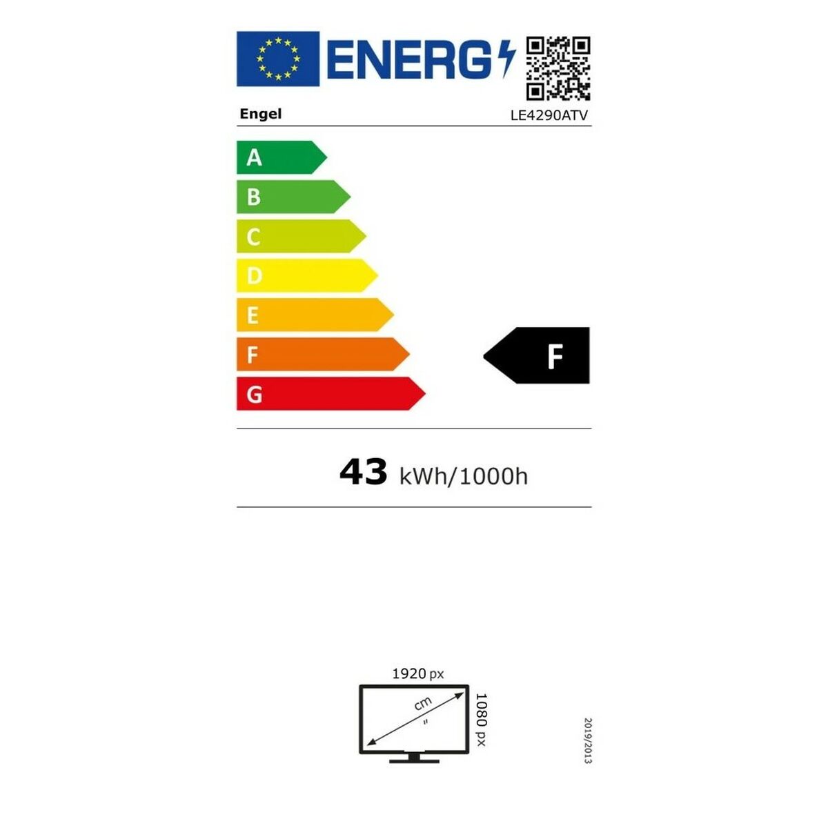 Smart-TV Engel LE4290ATV 42" FHD LED WIFI Svart