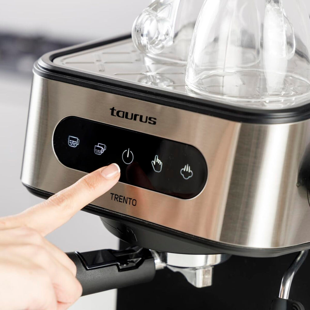 Espressobryggare Taurus TRENTO Stål 1,5 L