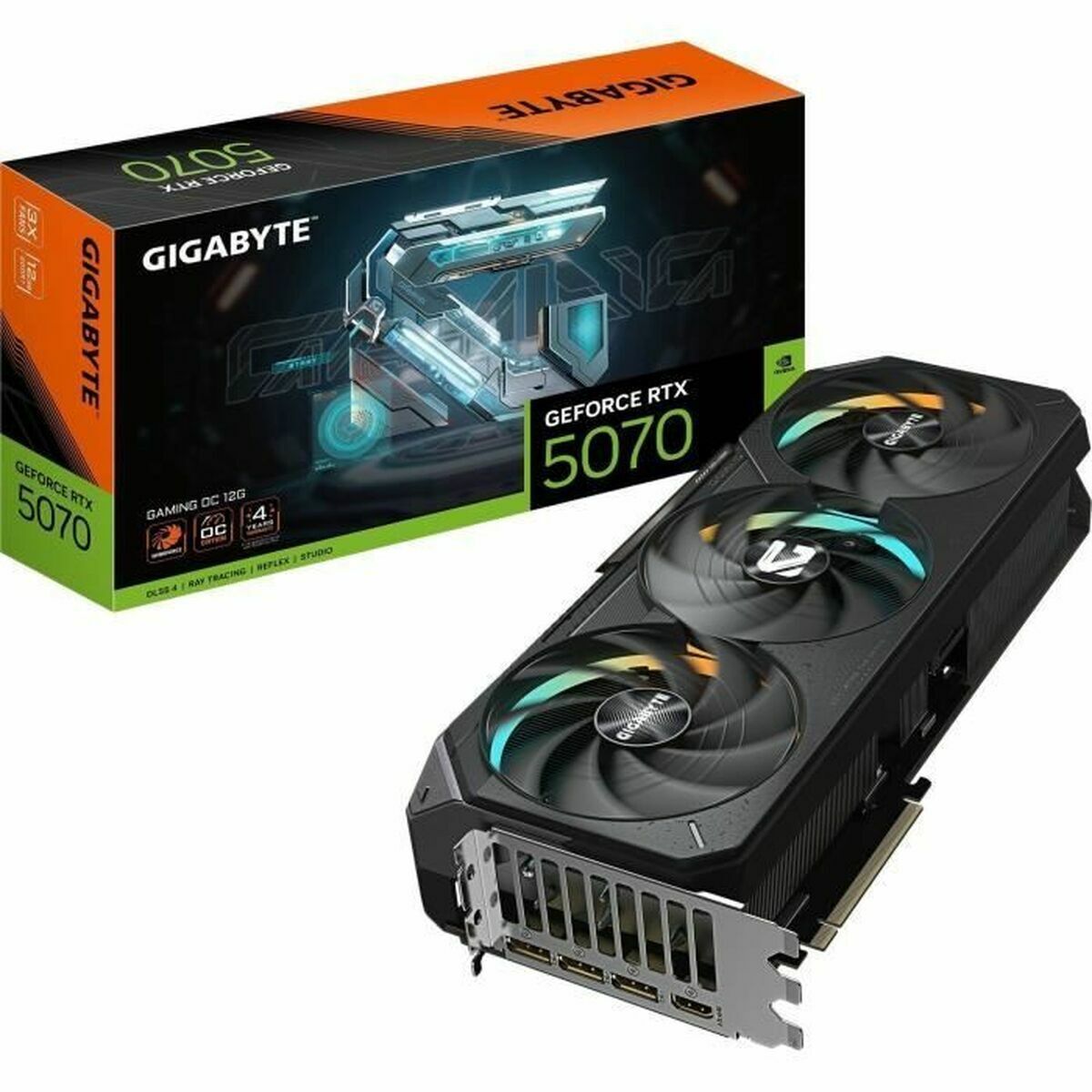 Grafikkort Gigabyte GeForce RTX 5070 Ti GAMING OC 16G nvidia geforce rtx 5070 ti 16 GB GDDR7