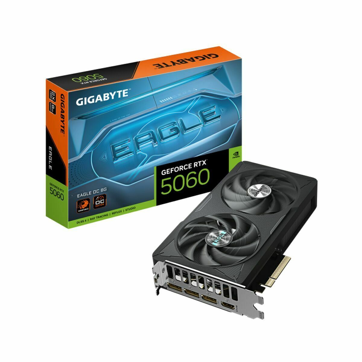 Grafikkort Gigaset GeForce RTX 5060 EAGLE OC 8G GEFORCE RTX 5060 8 GB GDDR7