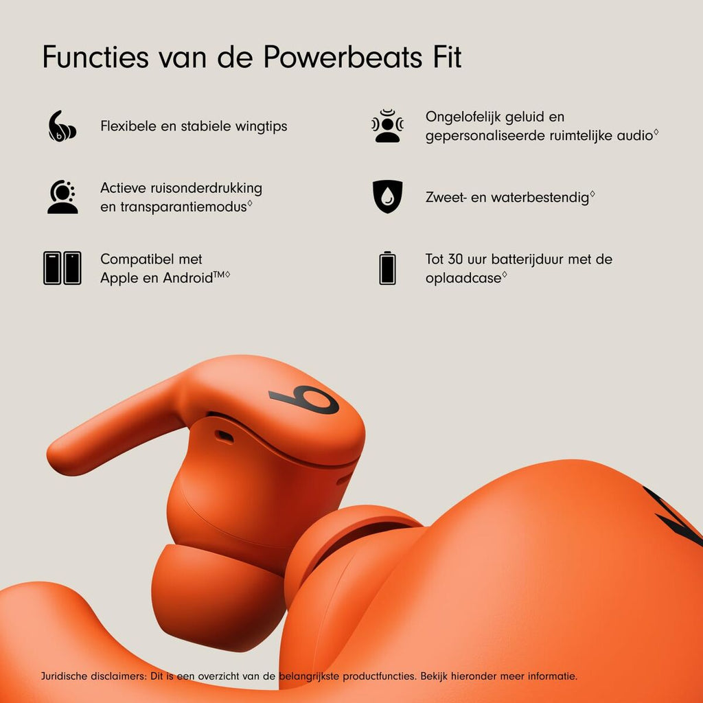 Hörlurar med Mikrofon Apple ME2M4ZM/A Orange Beats