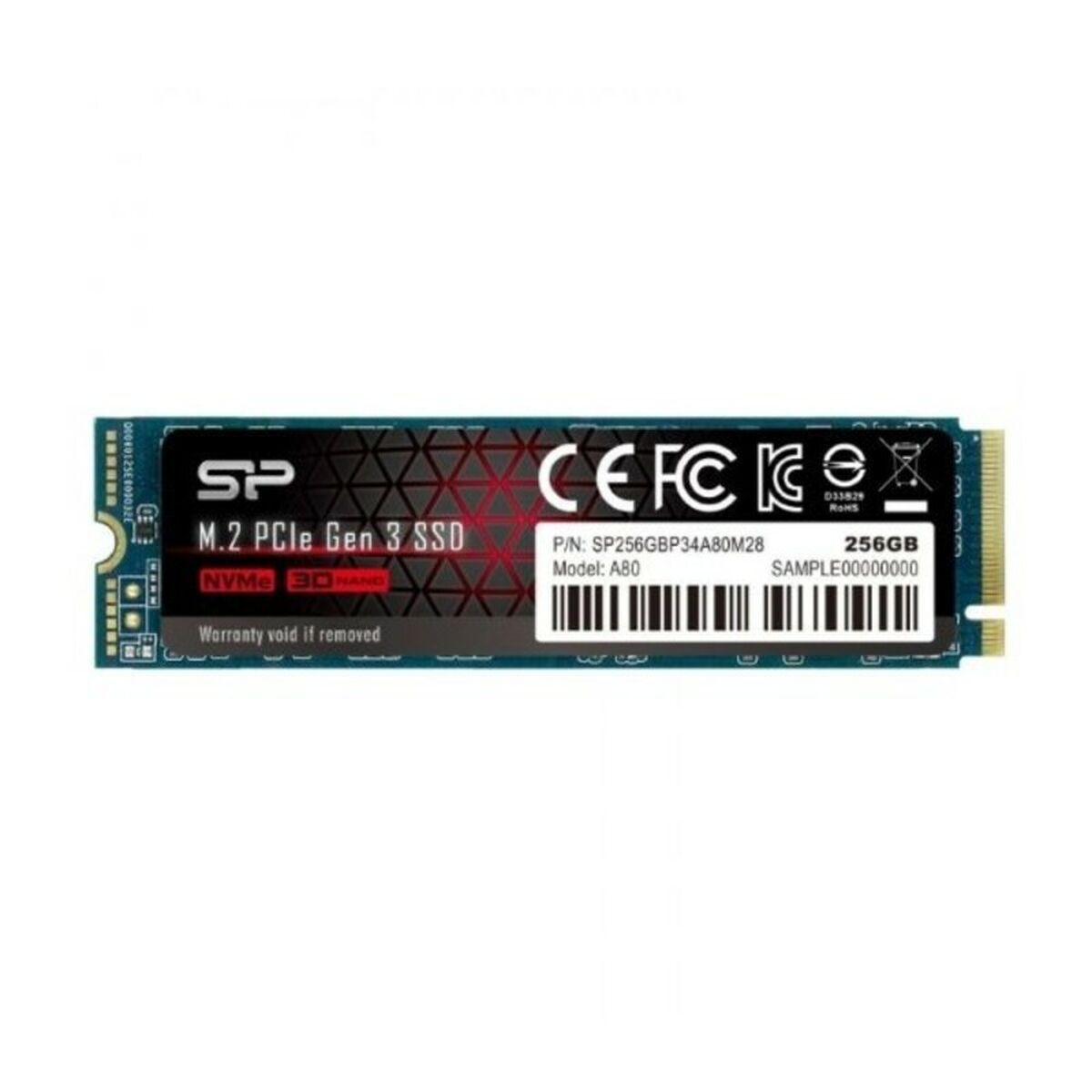 Hårddisk Silicon Power SSD 3400 MB/s SSD