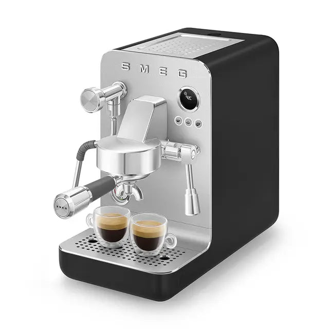 Manuell Espressobryggare Smeg EMC02BLMEU Svart 1350 W 15 bar 1 L