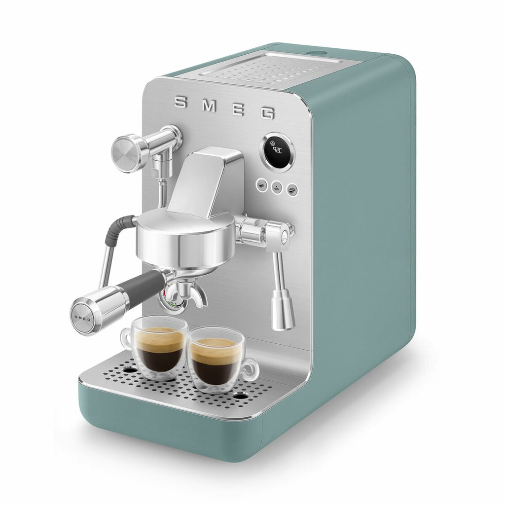 Manuell Espressobryggare Smeg EMC02EGMEU Grön 1350 W 1 L