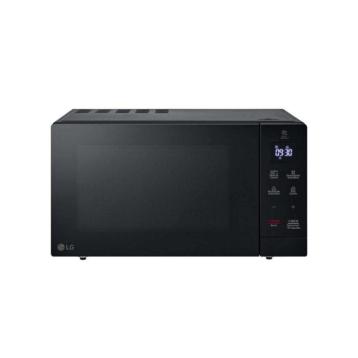 Mikrovågsugn med Grill LG MH7032JAS Svart 900 W 30 L