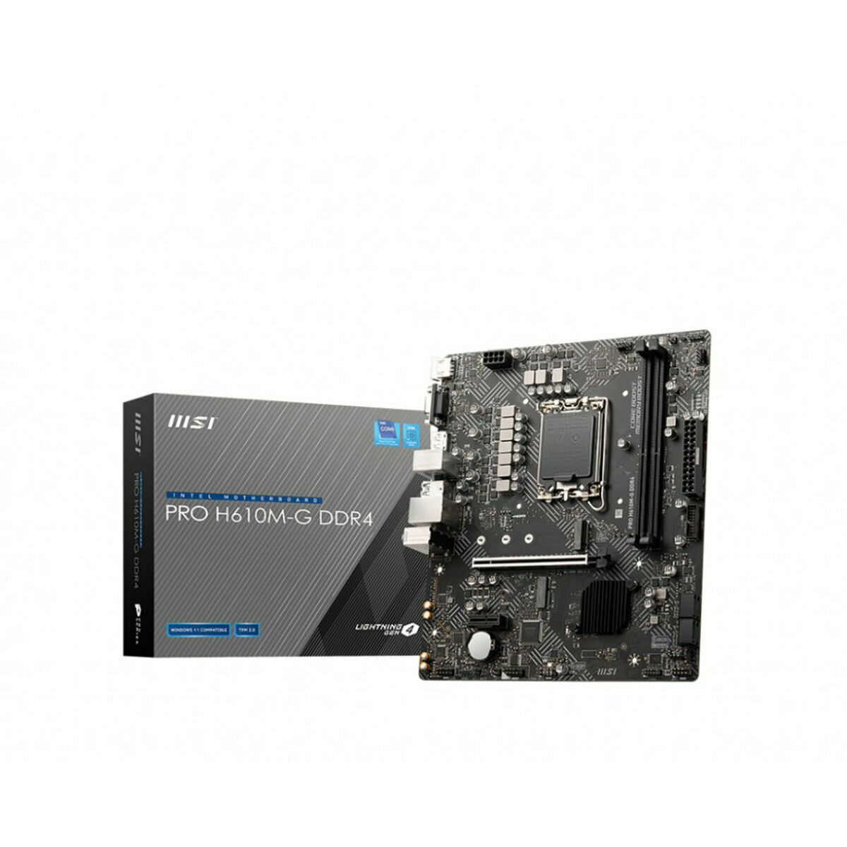 Moderkort MSI PRO H610M-G DDR4 LGA 1700