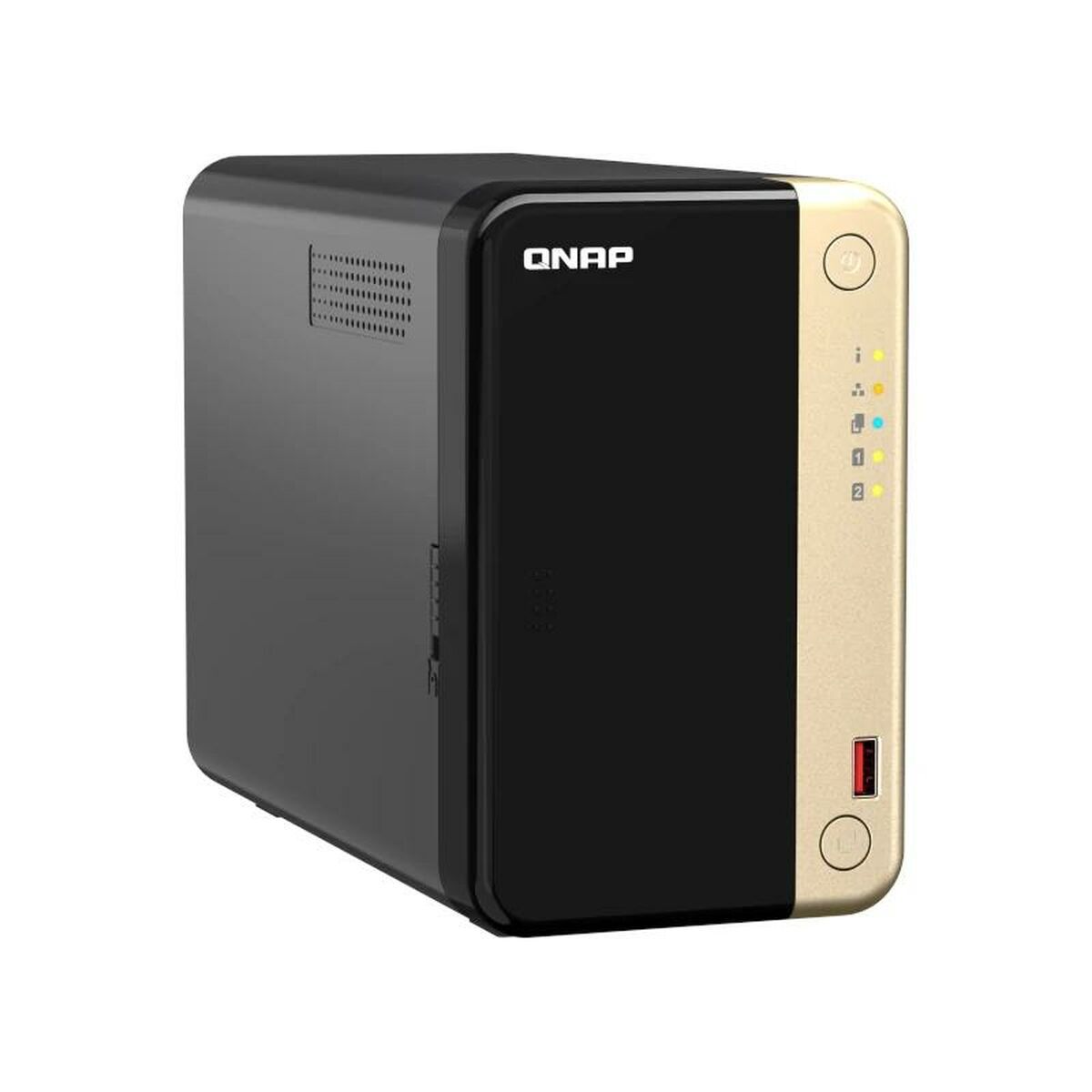 Nätlagringsenhet NAS Qnap TS-264 Svart Grå