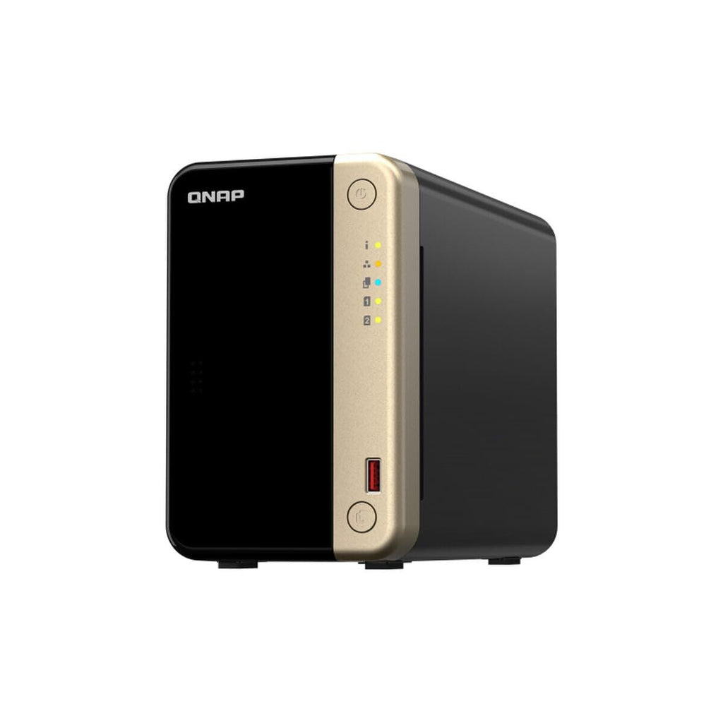 Nätlagringsenhet NAS Qnap TS-264 Svart Grå