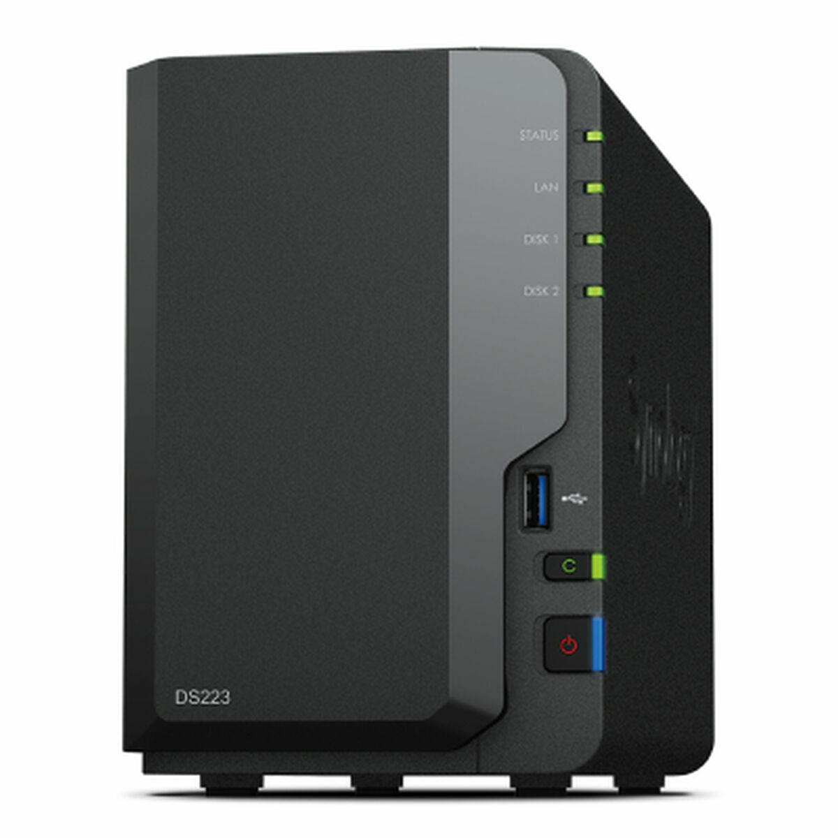 Lagringsenhet nas synology ds223 svart