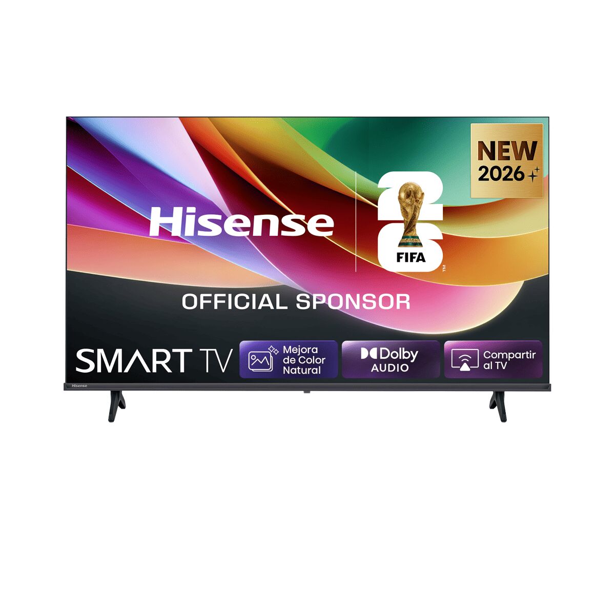 Smart TV Hisense 40A4S Full HD 1920 x 1080 px 40" HDR 60 Hz D-LED VA Wifi DTS HbbTV 2.0.3