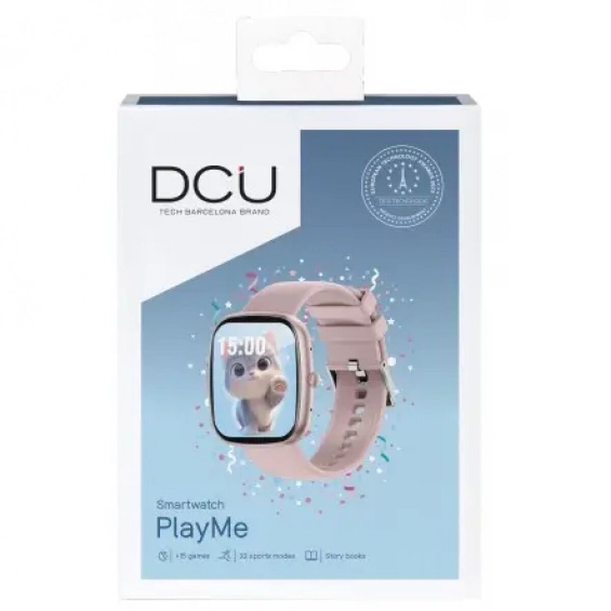 Smartklocka DCU JUNIOR PLAY ME Rosa 1,83"