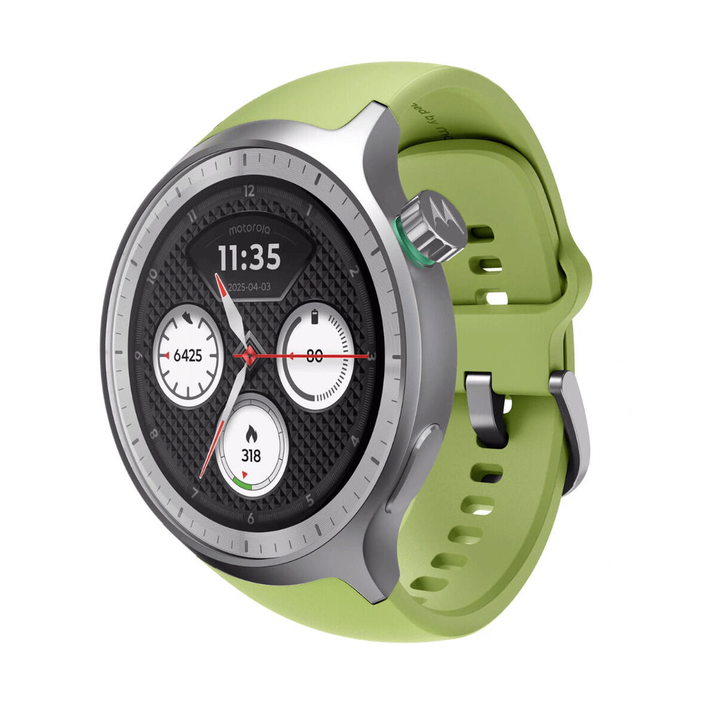 Smartklocka Motorola Moto Watch 47mm Silvrig 1,43" 47 mm 46 mm Ø 47 mm