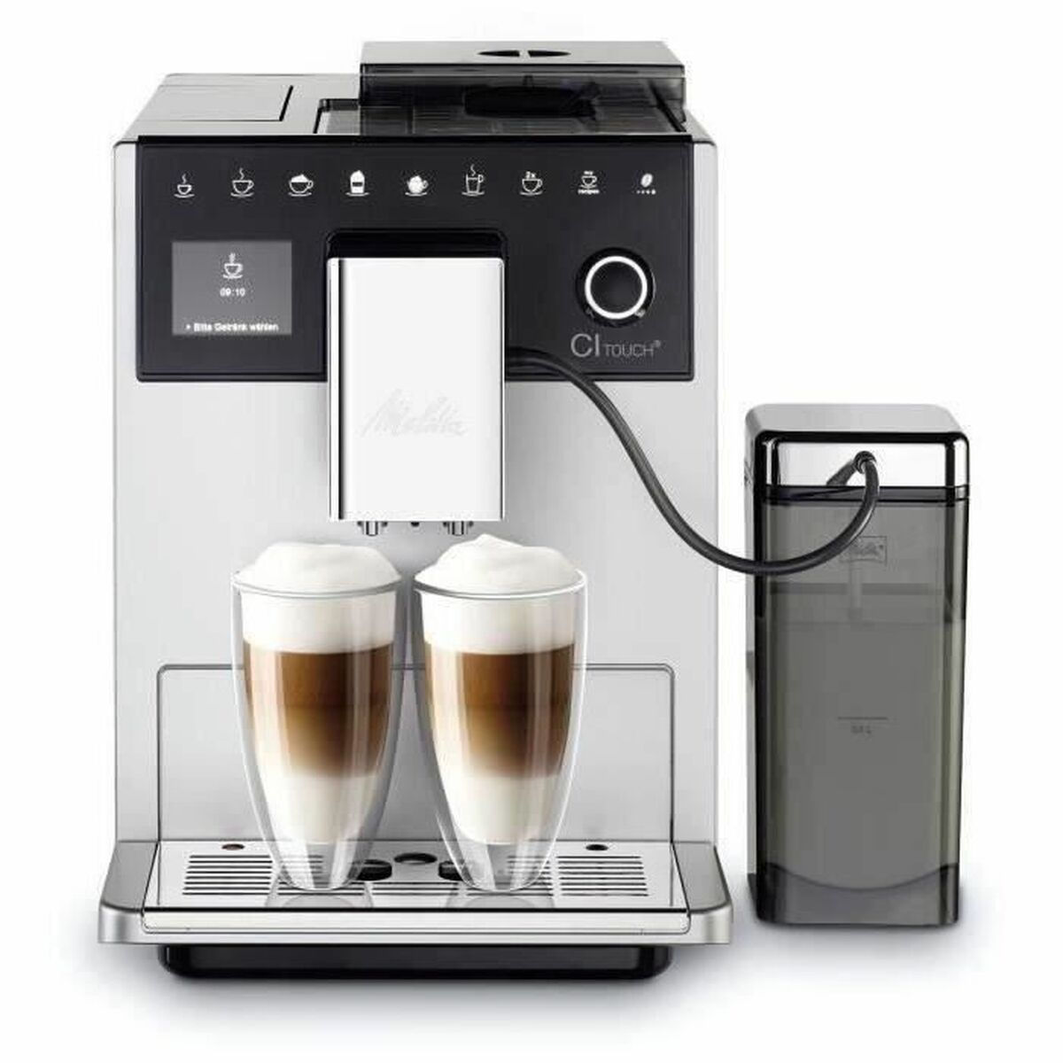 Superautomatisk kaffebryggare Melitta F630-111 Grå 1450 W 15 bar 1,8 L