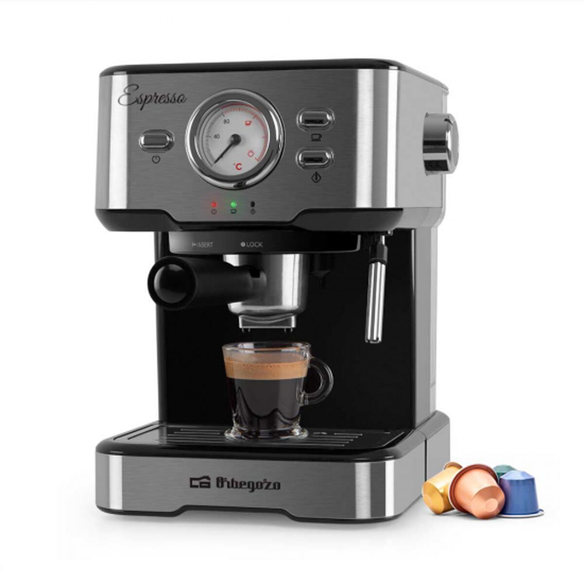 Superautomatisk kaffebryggare Orbegozo EX 5500 Multicolour 1,5 L