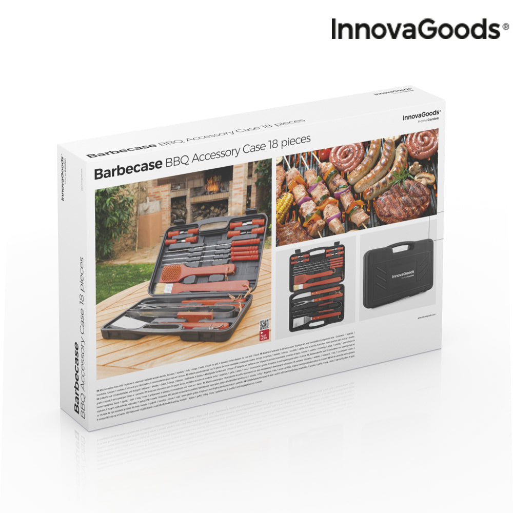 Grillfodral Barbecase InnovaGoods 18 delar